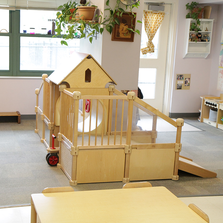 Photograph of the toddlers area